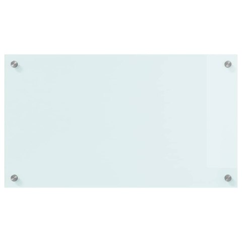 VidaXL Panel kuchenny Mleko 70 x 40 cm szkło hartowane