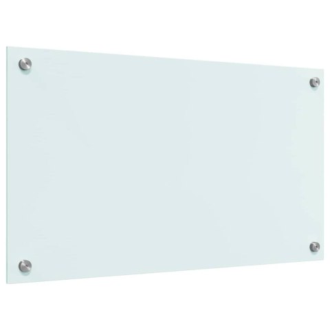 VidaXL Panel kuchenny Mleko 70 x 40 cm szkło hartowane