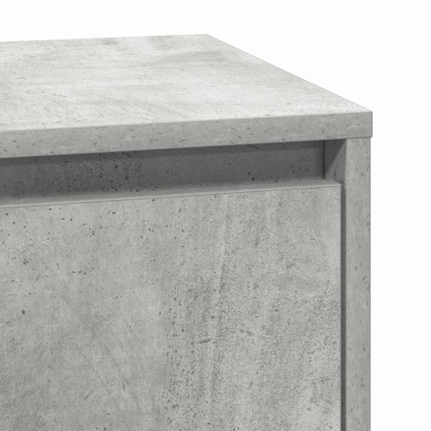 VidaXL Szafka Nocna Betonowy szary 39 x 34,5 x 65 cm
