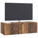 VidaXL Szafka RTV montowana na ścianie 98 x 41 x 30 cm Stare drewno