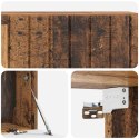 VidaXL Szafka RTV montowana na ścianie 98 x 41 x 30 cm Stare drewno