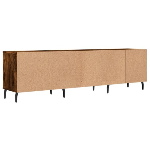 VidaXL Szafka pod TV, przydymiony dąb, 150x30x44,5 cm