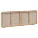 VidaXL Zagłówek Z zagłówkiem Naturalny 160 x 55 x 3 cm rattan
