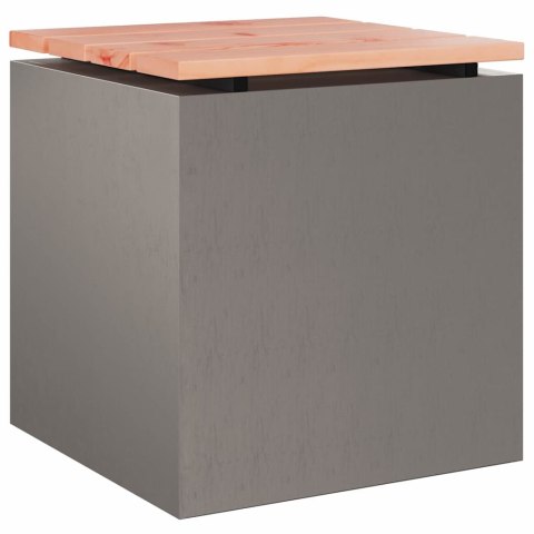 VidaXL Ławka ogrodowa 1 -Seater 40 x 40 x 43 cm stal kortenowska