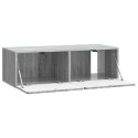 VidaXL Szafka RTV montowana na ścianie 98 x 41 x 30 cm Szary Sonoma