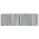 VidaXL Szafka RTV montowana na ścianie 98 x 41 x 30 cm Szary Sonoma
