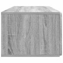 VidaXL Szafka RTV montowana na ścianie 98 x 41 x 30 cm Szary Sonoma