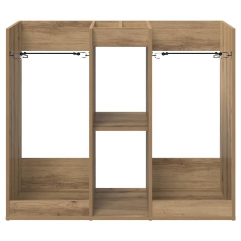 VidaXL Szafka golfowa Gładki Dąb rzemieślniczy 102 x 45 x 85,5 cm
