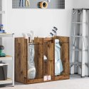 VidaXL Szafka golfowa Gładki Stare drewno 102 x 45 x 85,5 cm