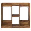 VidaXL Szafka golfowa Gładki Stare drewno 102 x 45 x 85,5 cm