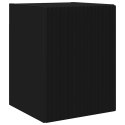VidaXL Szafka pod telewizor 30 x 31 x 40 cm Czarny Drewno inżynieryjne
