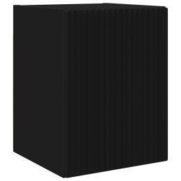 VidaXL Szafka pod telewizor 30 x 31 x 40 cm Czarny Drewno inżynieryjne