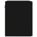 VidaXL Szafka pod telewizor 30 x 31 x 40 cm Czarny Drewno inżynieryjne