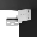 VidaXL Szafka pod telewizor 30 x 31 x 40 cm Czarny Drewno inżynieryjne