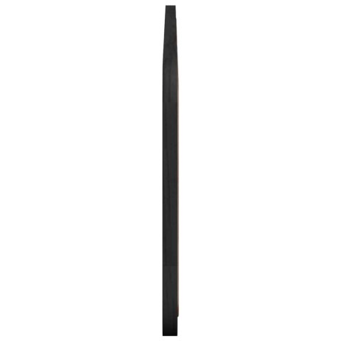 VidaXL Zagłówek Z zagłówkiem Czarny 180 x 55 x 3 cm rattan