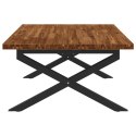 VidaXL Kwadratowy stół do jedzenia 120 x 90 x 75 cm Lite Drewno Akacji