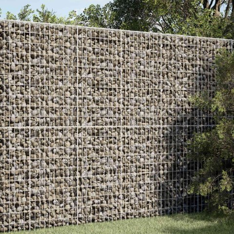VidaXL Gabion z drutu 3,5 mm i siatką 5x10 cm 100x20x200 cm