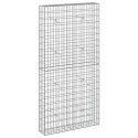 VidaXL Gabion z drutu 3,5 mm i siatką 5x10 cm 100x20x200 cm