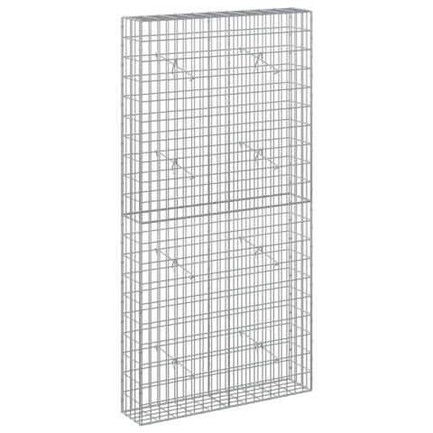 VidaXL Gabion z drutu 3,5 mm i siatką 5x10 cm 100x20x200 cm