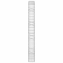 VidaXL Gabion z drutu 3,5 mm i siatką 5x10 cm 100x20x200 cm