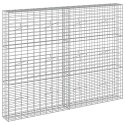 VidaXL Gabion z drutu 3,5 mm i siatką 5x10 cm 200x20x150 cm