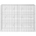 VidaXL Gabion z drutu 3,5 mm i siatką 5x10 cm 200x20x150 cm