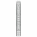 VidaXL Gabion z drutu 3,5 mm i siatką 5x10 cm 200x20x150 cm