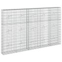 VidaXL Gabion z drutu 3,5 mm i siatką 5x10 cm 250x20x150 cm