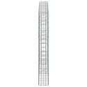 VidaXL Gabion z drutu 3,5 mm i siatką 5x10 cm 250x20x150 cm