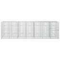 VidaXL Gabion z drutu 3,5 mm i siatką 5x10 cm 350x20x100 cm