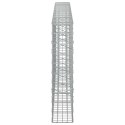 VidaXL Gabion z drutu 3,5 mm i siatką 5x10 cm 350x20x100 cm