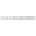 VidaXL Gabion z drutu 3,5 mm i siatką 5x10 cm 500x20x50 cm