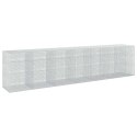 VidaXL Gabion z drutu 5 mm i siatką 5x2,5 cm 650x100x150 cm
