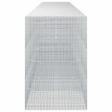 VidaXL Gabion z drutu 5 mm i siatką 5x2,5 cm 650x100x150 cm