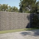 VidaXL Gabion z drutu 5 mm i siatką 5x2,5 cm 750x50x200 cm