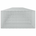 VidaXL Gabion z drutu 5 mm i siatką 5x2,5 cm 850x100x50 cm