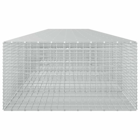 VidaXL Gabion z drutu 5 mm i siatką 5x2,5 cm 850x100x50 cm