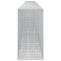 VidaXL Gabion z drutu 5 mm i siatką 5x2,5 cm 850x50x100 cm