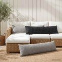 VidaXL Poduszka HEERLEN antracytowy 40 x 145 cm Tkanina Chenille