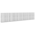 VidaXL Gabion z drutu 5 mm i siatką 5x2,5 cm 950x50x200 cm