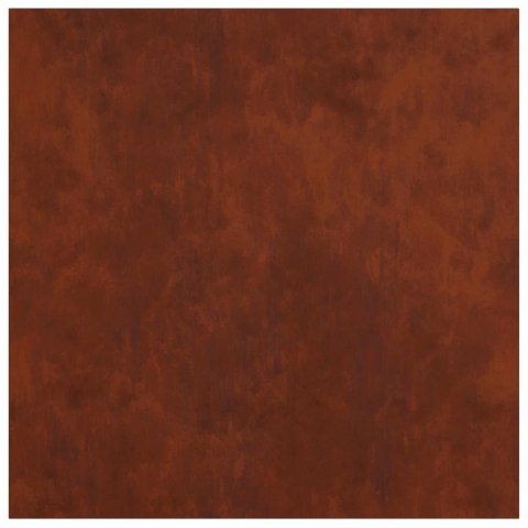 VidaXL Stojak na rośliny 2 szt. Rdzawy 40 x 40 x 100 cm