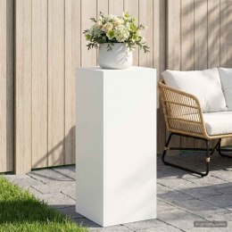 VidaXL Stojak na rośliny Biały 40 x 40 x 100 cm Stal