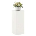 VidaXL Stojak na rośliny Biały 40 x 40 x 100 cm Stal