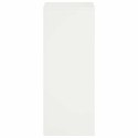 VidaXL Stojak na rośliny Biały 40 x 40 x 100 cm Stal