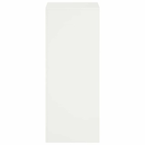 VidaXL Stojak na rośliny Biały 40 x 40 x 100 cm Stal