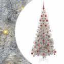VidaXL Choinka Srebrny 180 cm PET