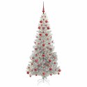 VidaXL Choinka Srebrny 180 cm PET