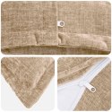 VidaXL Poduszka 2 szt. HOUTEN Ciemnoszary 45 x 45 cm Tkanina Chenille