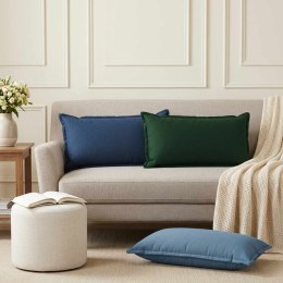 VidaXL Poszewka na poduszkę 2 szt. HOUTEN Ciemnozielony 40 x 80 cm