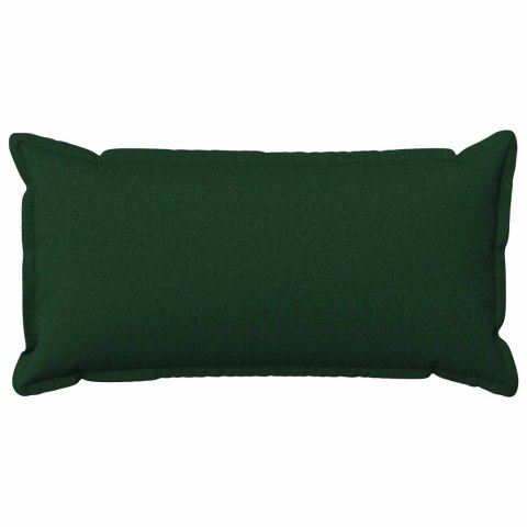 VidaXL Poszewka na poduszkę 2 szt. HOUTEN Ciemnozielony 40 x 80 cm